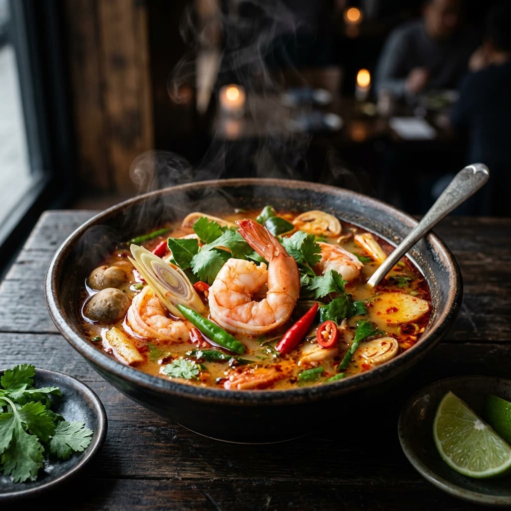 Spicy Tom Yum Goong